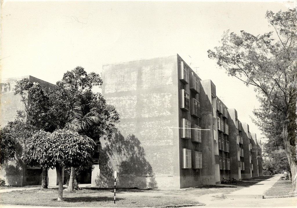The 7th workers residences in 1974