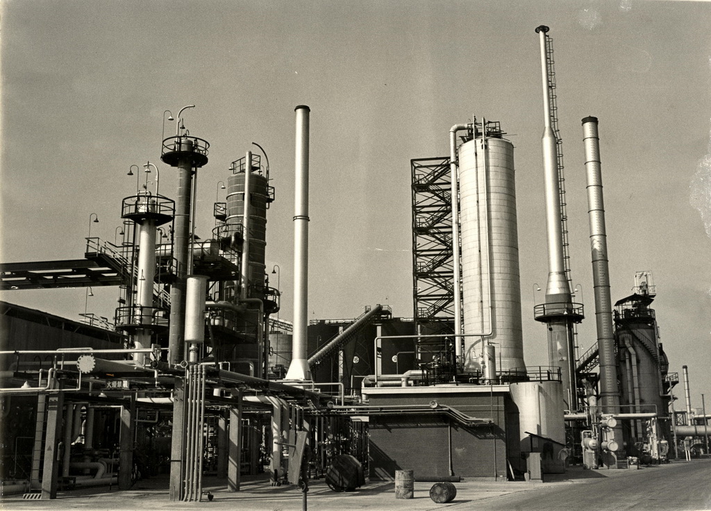 民國64年完工之石油焦工場