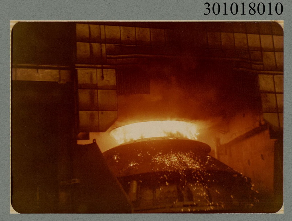 Operation of 3A002 facility. NO.3 BOF First Heat