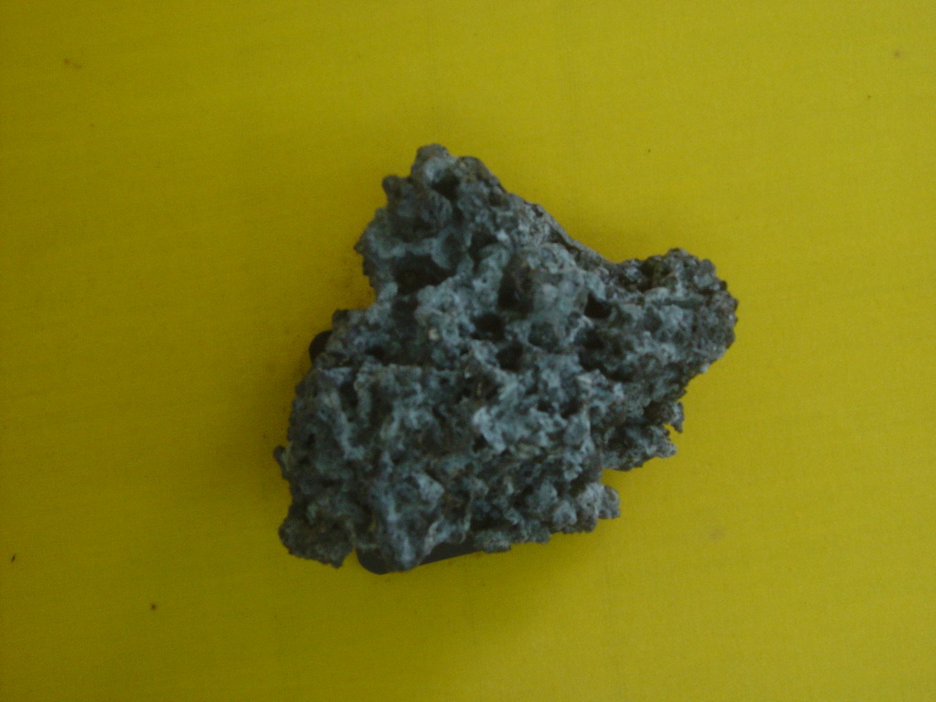 First piece of sinter from the sintering plant no. 3