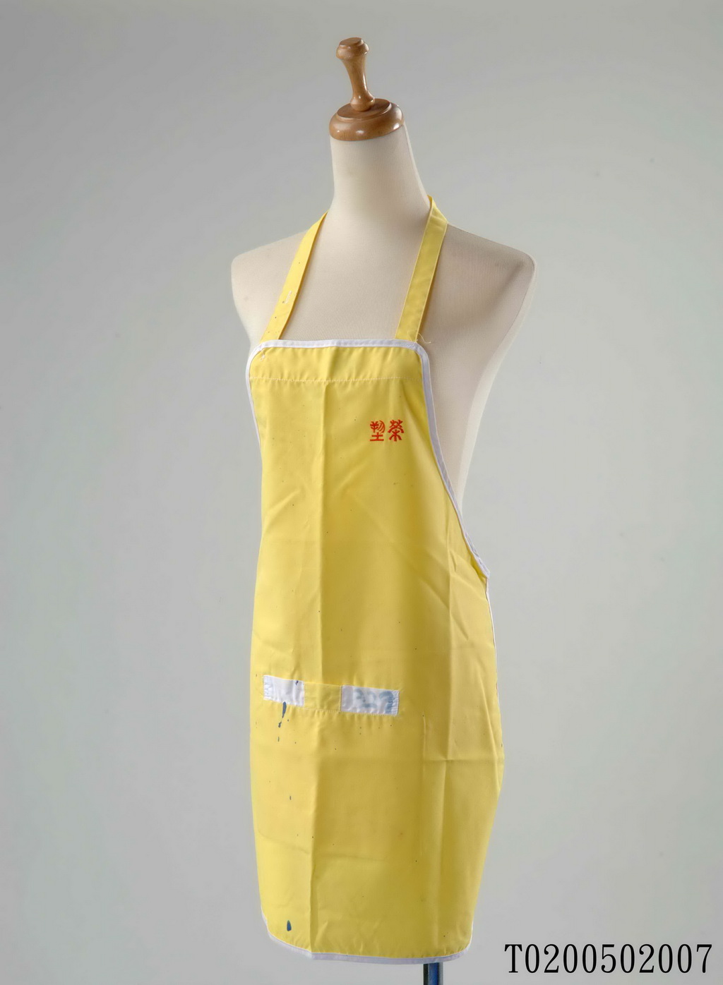 榮塑女性工作制服（圍裙－黃）