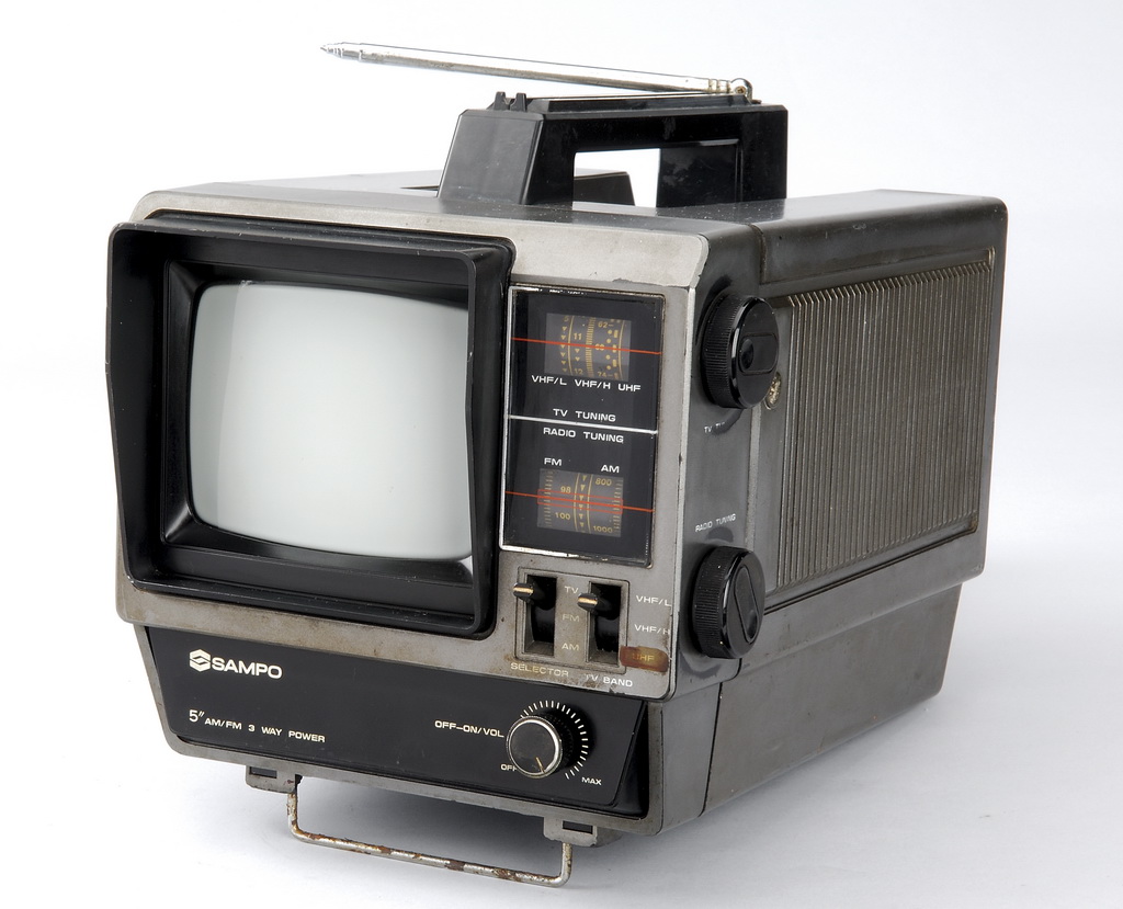 (1/5)聲寶黑白電視機 ╱ Sampo Television